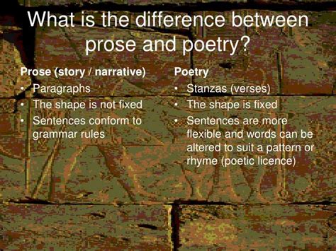 What's the Difference between Prose and Poetry: An Insight into Literary Expression